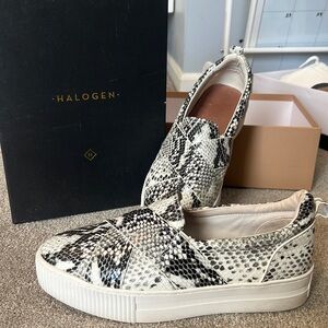 Halogen Snake Print Flats
